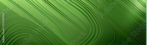 Abstract Green color background with some waves for design  Dark green color abstract background.