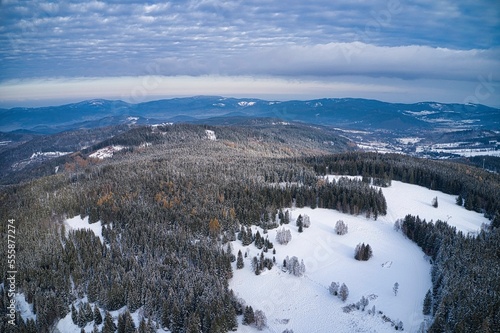 Mountain winter scapes
