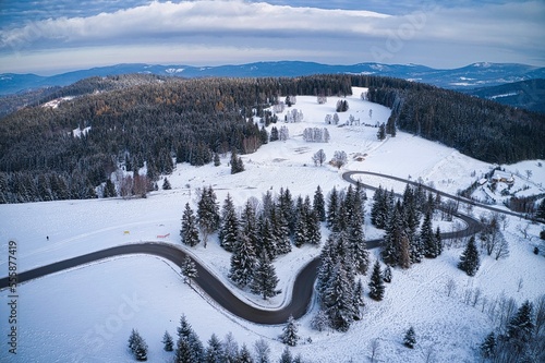 Mountain winter scapes