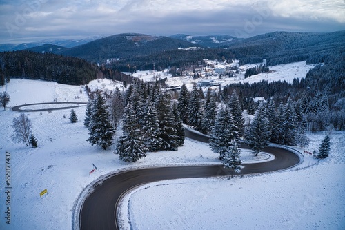 Mountain winter scapes