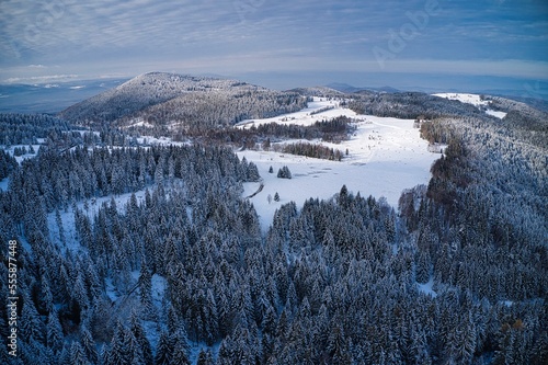 Mountain winter scapes
