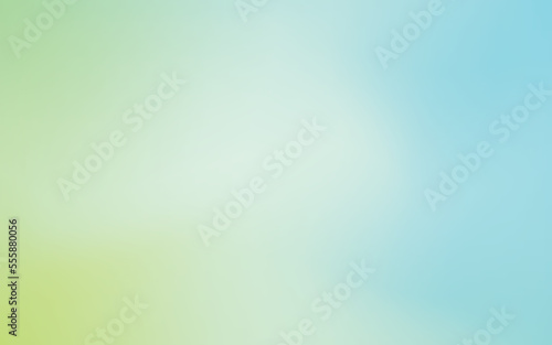 Light blue, green vector blurred background. Colorful illustration in abstract style with gradient. Elegant background for a brand book. EPS 10.