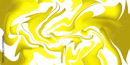 Yellow white wavy background 