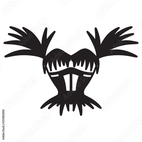 Black and white image of corset 