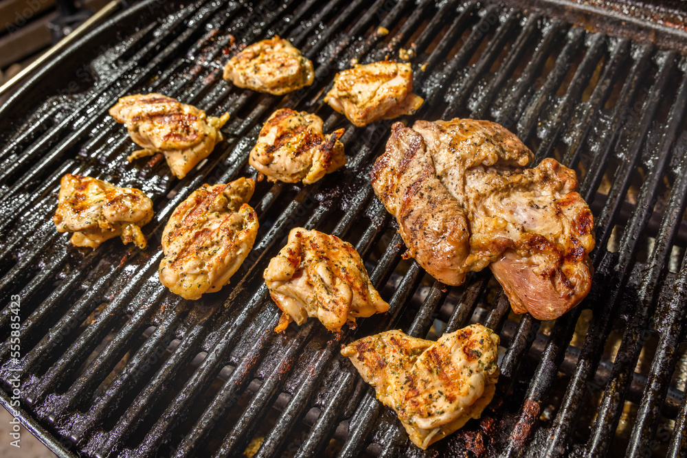 バーベキュー Barbecue party outdoors バーベキュー Barbecue party outdoors