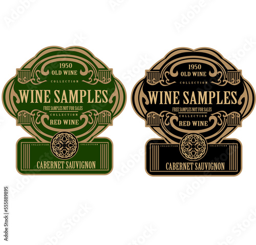 WINE LABEL COLLECTION DECORATIVE STICKER