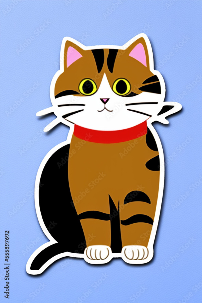 Obraz premium Cute cat