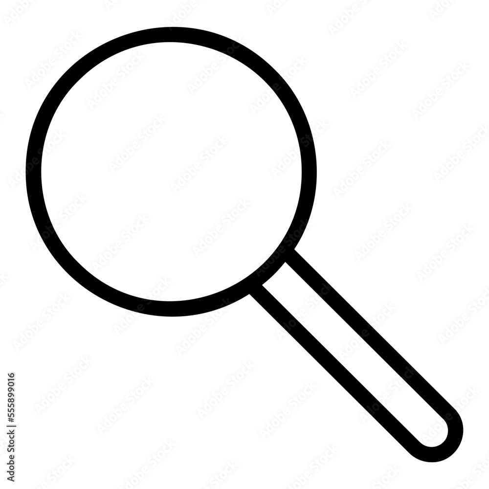 magnifying line icon magnifying line icon