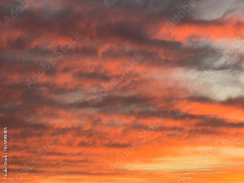red sunset sky sky red cloudy 