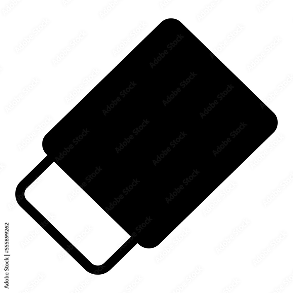 eraser glyph icon eraser glyph icon