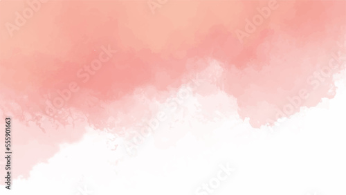 Abstract pink watercolor background for your design  watercolor background concept  vector.