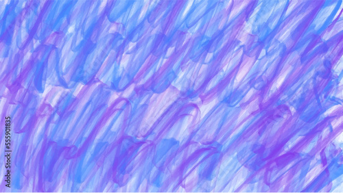 Fototapeta Naklejka Na Ścianę i Meble -  Abstract blue watercolor background for your design, watercolor background concept, vector.