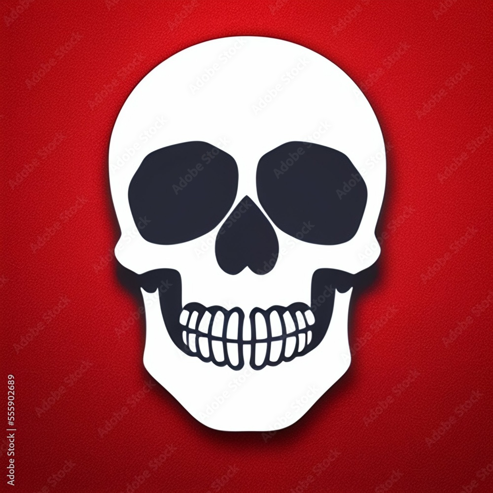 Skull logo icon vector illustration Skull logo icon vector illustration
