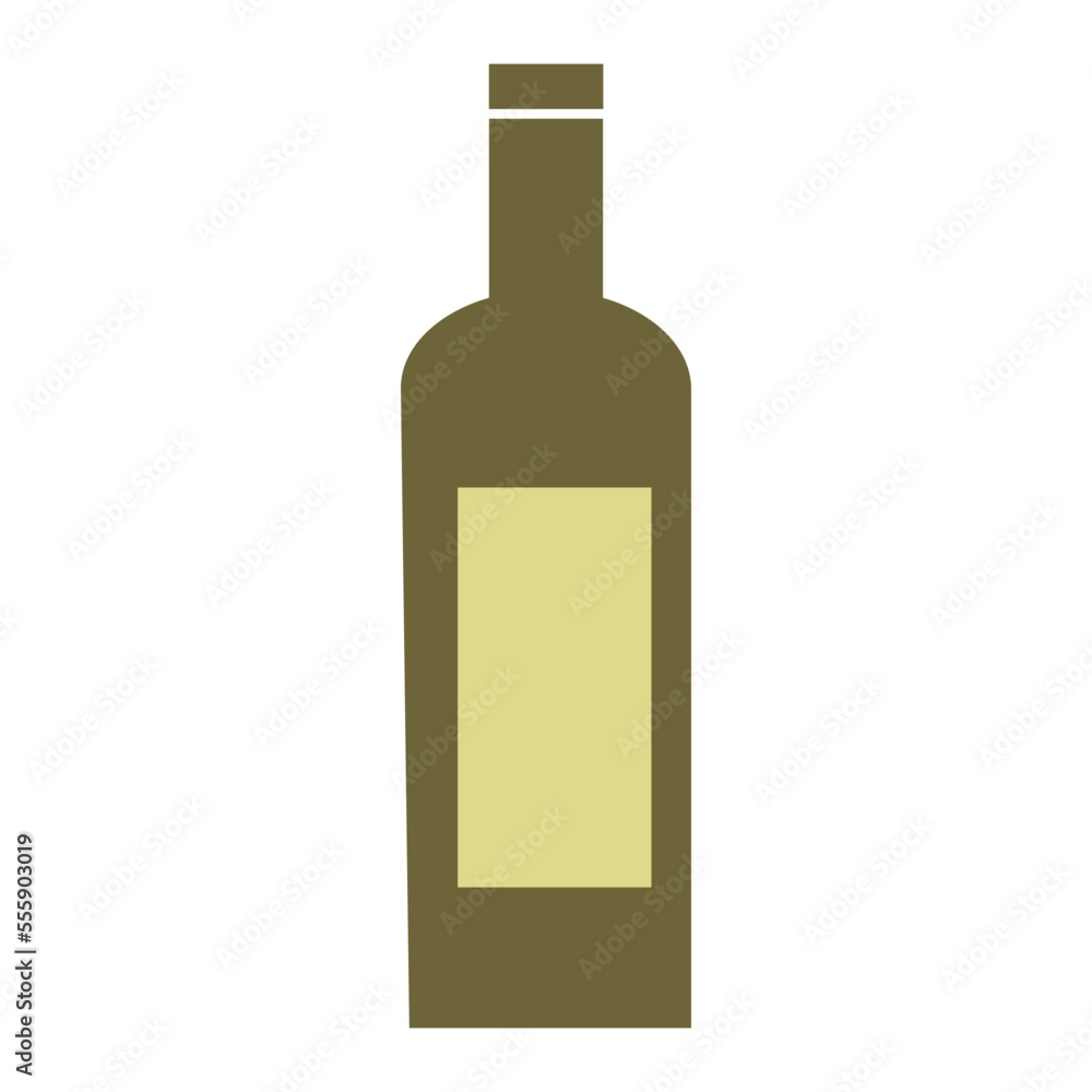 wine bottle with label wine bottle with label