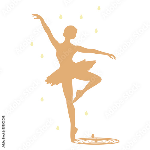 ballet dancer in action
