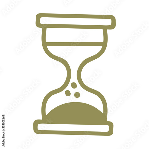 hourglass icon vector