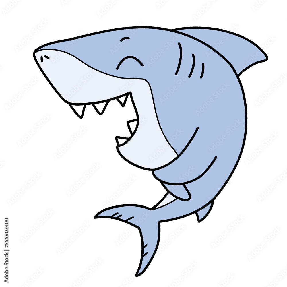 Fototapeta premium Funny Shark