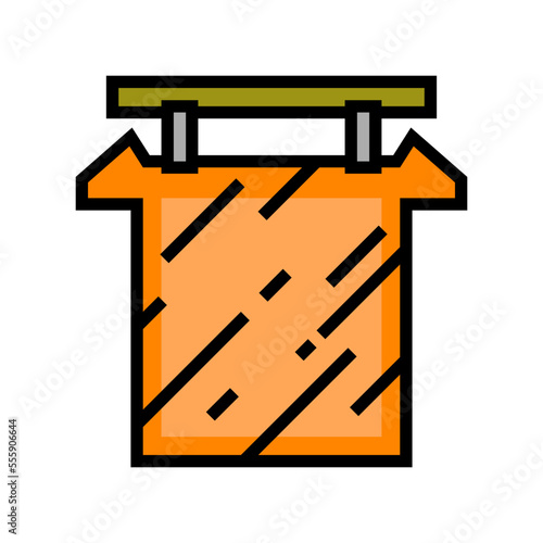 anodes copper cast color icon vector. anodes copper cast sign. isolated symbol illustration