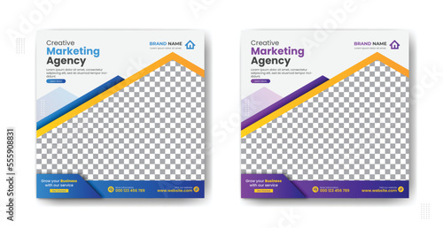 Digital marketing Social media post, Business Social media post, Instagram feed post, social media Banner ads design