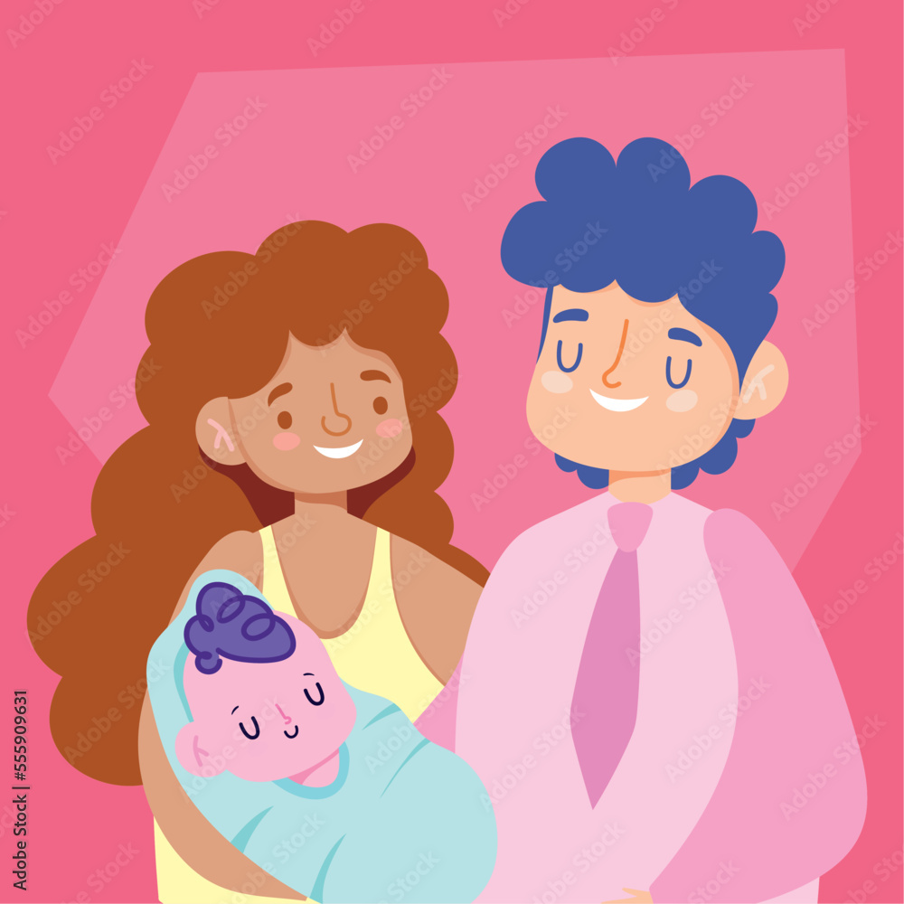 mother father and baby mother father and baby