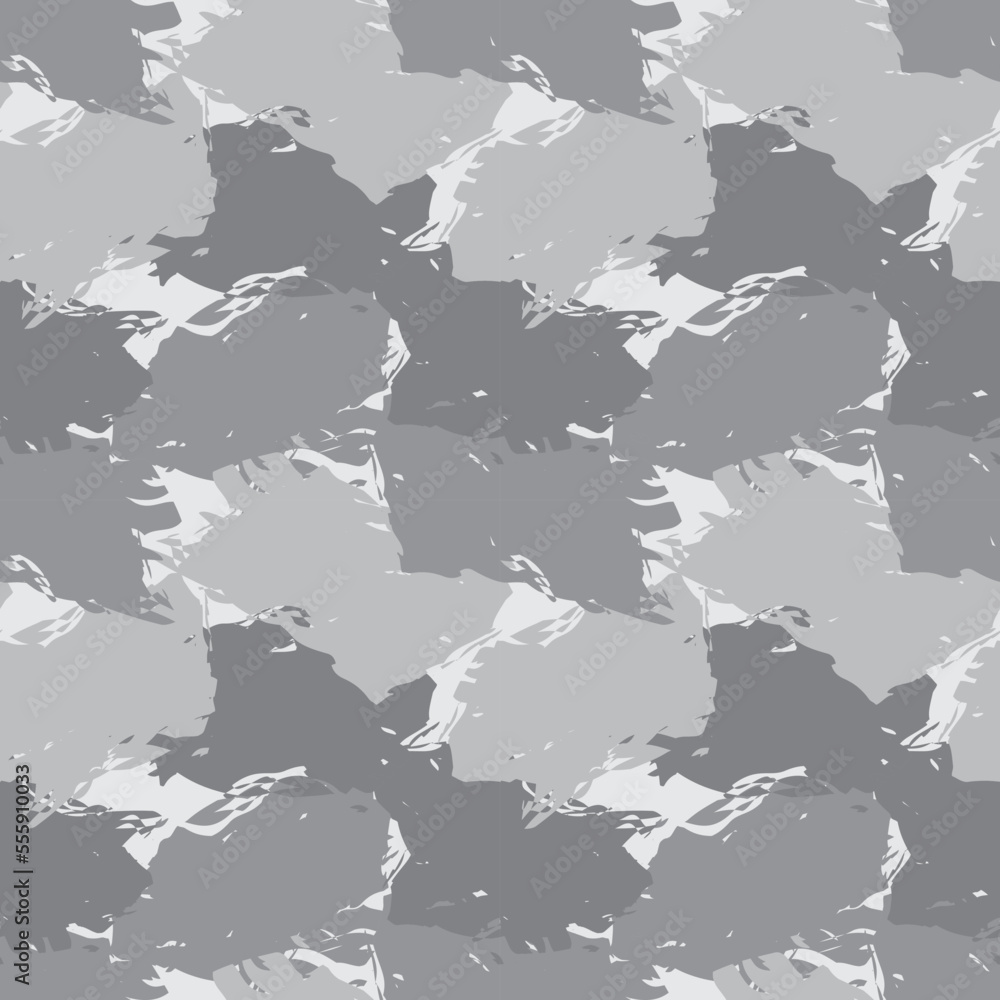 Camouflage Abstract Seamless Pattern Design