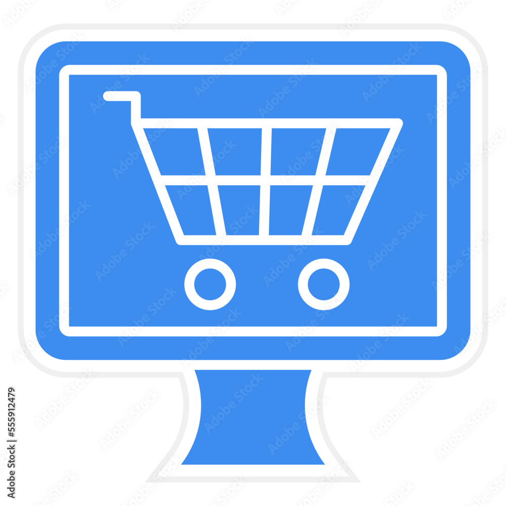 Online Shopping Icon Style Online Shopping Icon Style