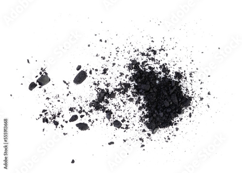 Photography charcoal on transparent png