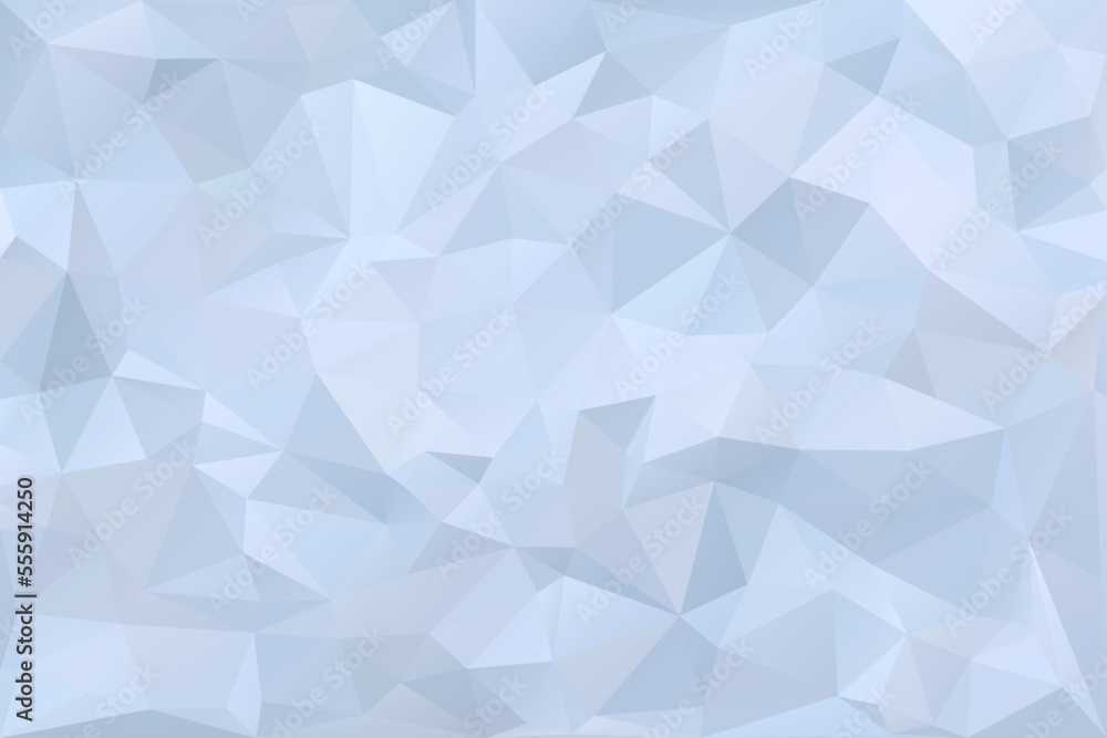 Obraz premium Low poly background. Birthday card, wedding, baby shower, wedding invitation, decorative poster, business card. Graphic design element. 3D minimalist polygonal digital texture. Vector illustration