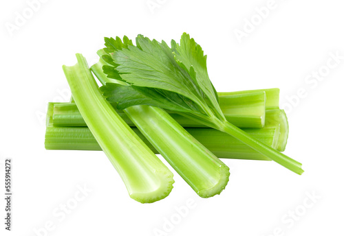 fresh celery on transparent png