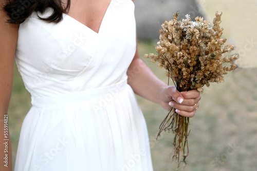 bouquet bohème champètre mariage photo