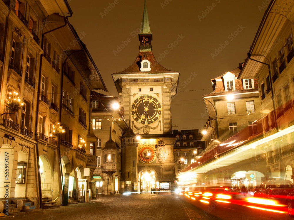 Naklejka premium the old town of Bern