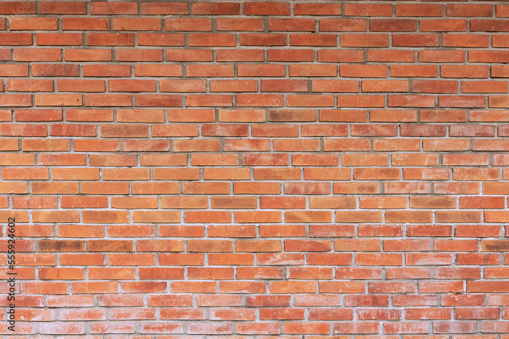 Fototapeta premium orange brick wall texture