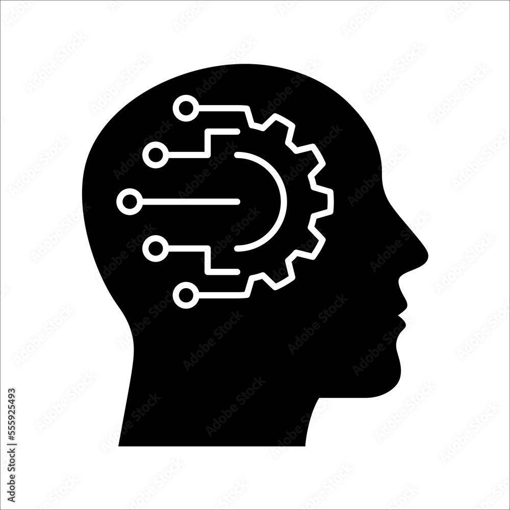 Artificial Intelligence Related Vector Icon on white background. EPS 10 Artificial Intelligence Related Vector Icon on white background. EPS 10