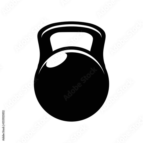 Kettlebell icon vector design template