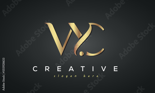 VYC creative luxury logo design photo