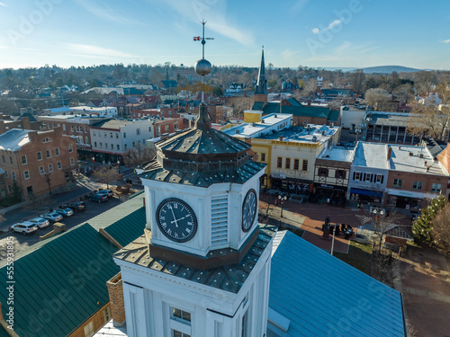 Obraz na płótnie Aerial Winchester w salonie