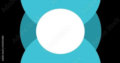 Wallpaper Mural blue random circle transparent background transition animation Torontodigital.ca