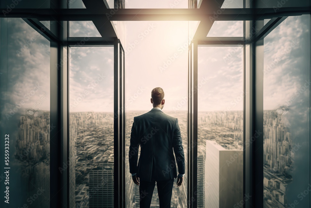 Digital illustration about businessman. Digital illustration about businessman.