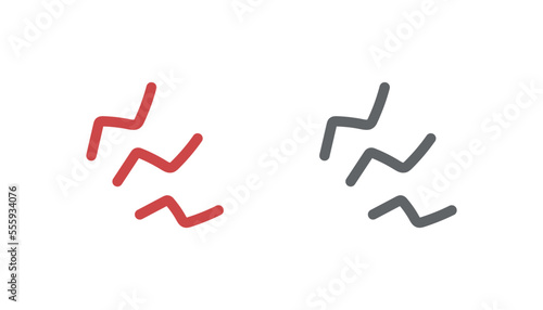 Emotion of anger and irritability. Rage emotion cartoon