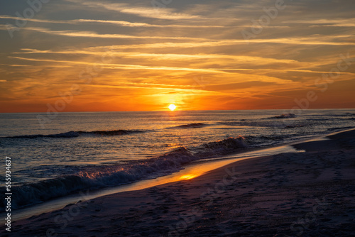 sunset at pensacola beach © Perry