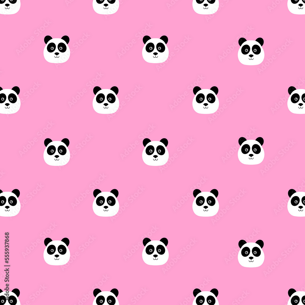 Panda bear texture, background, tile. cute panda seamless pattern. Panda bear. Vector illustration of cute baby pandas collection. Panda bear texture, background, tile. cute panda seamless pattern. Panda bear. Vector illustration of cute baby pandas collection.