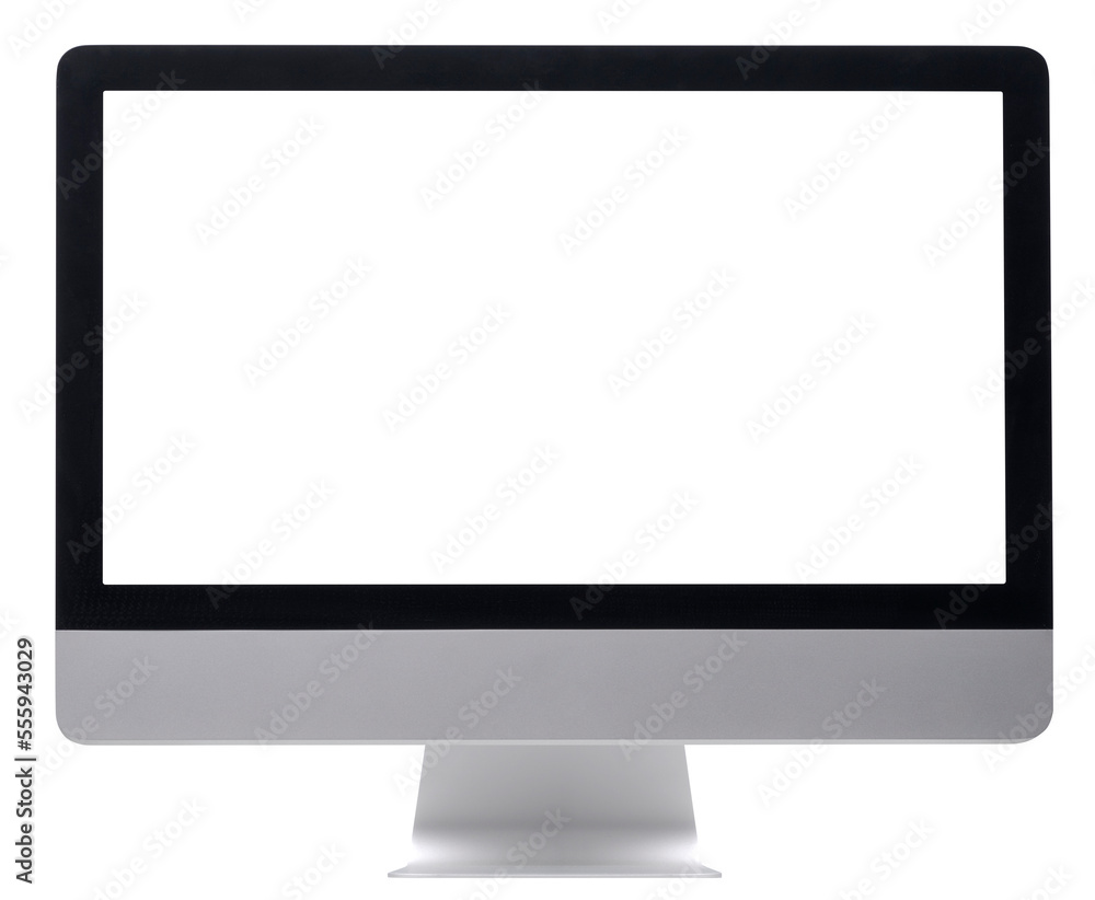 Computer monitor with blank screen Computer monitor with blank screen