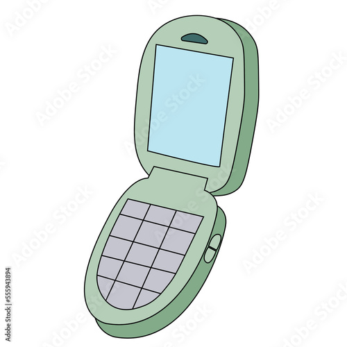 Best quality green flip phone