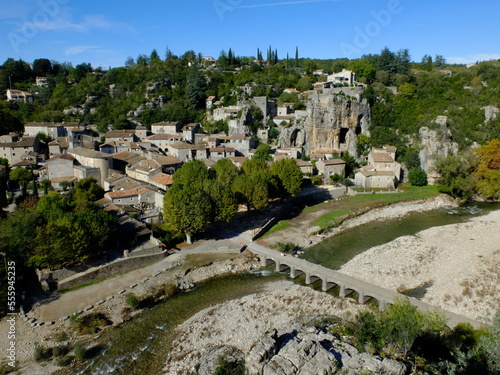 Schilderij op canvas Labeaume, Ardèche