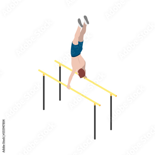 Street Workout Bars Composition