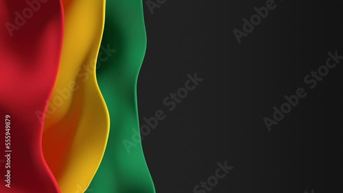 Black history month with black background for american, african culture and Black history months.