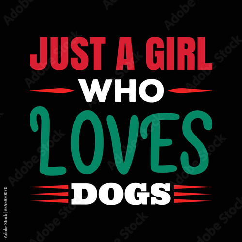 Dog Vector T-shirt Design