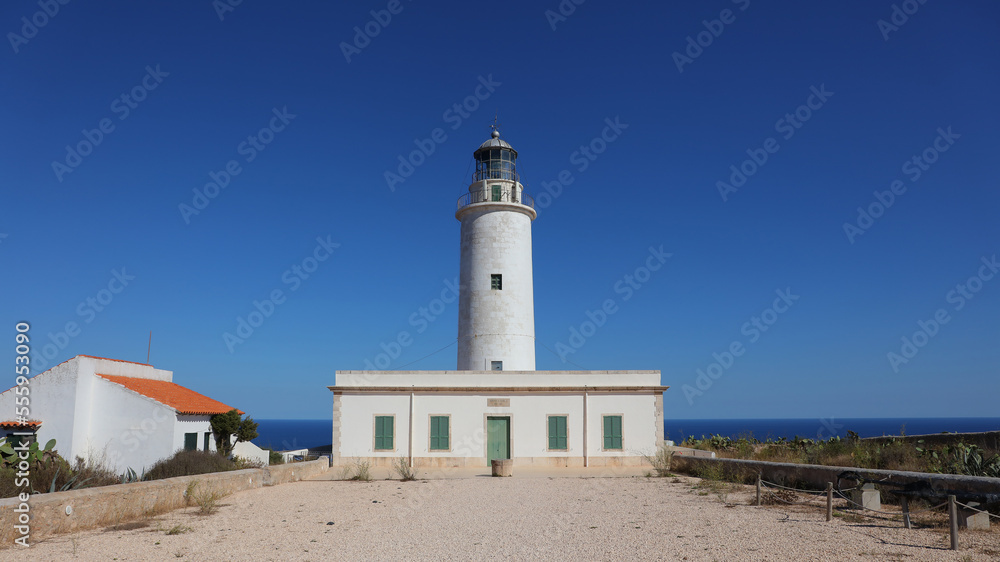 Faro de la Mola, Formentera, Islas Baleares, España Faro de la Mola, Formentera, Islas Baleares, España