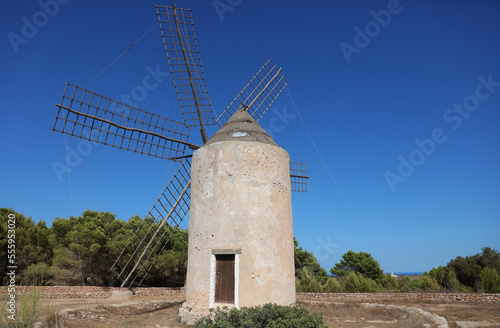 Molino Viejo de la Mola  Formentera  Islas Baleares  Espa  a