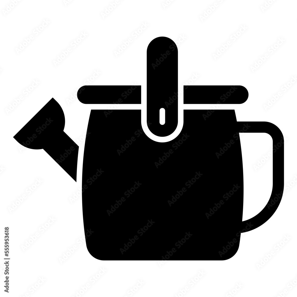 An icon design of watering can An icon design of watering can